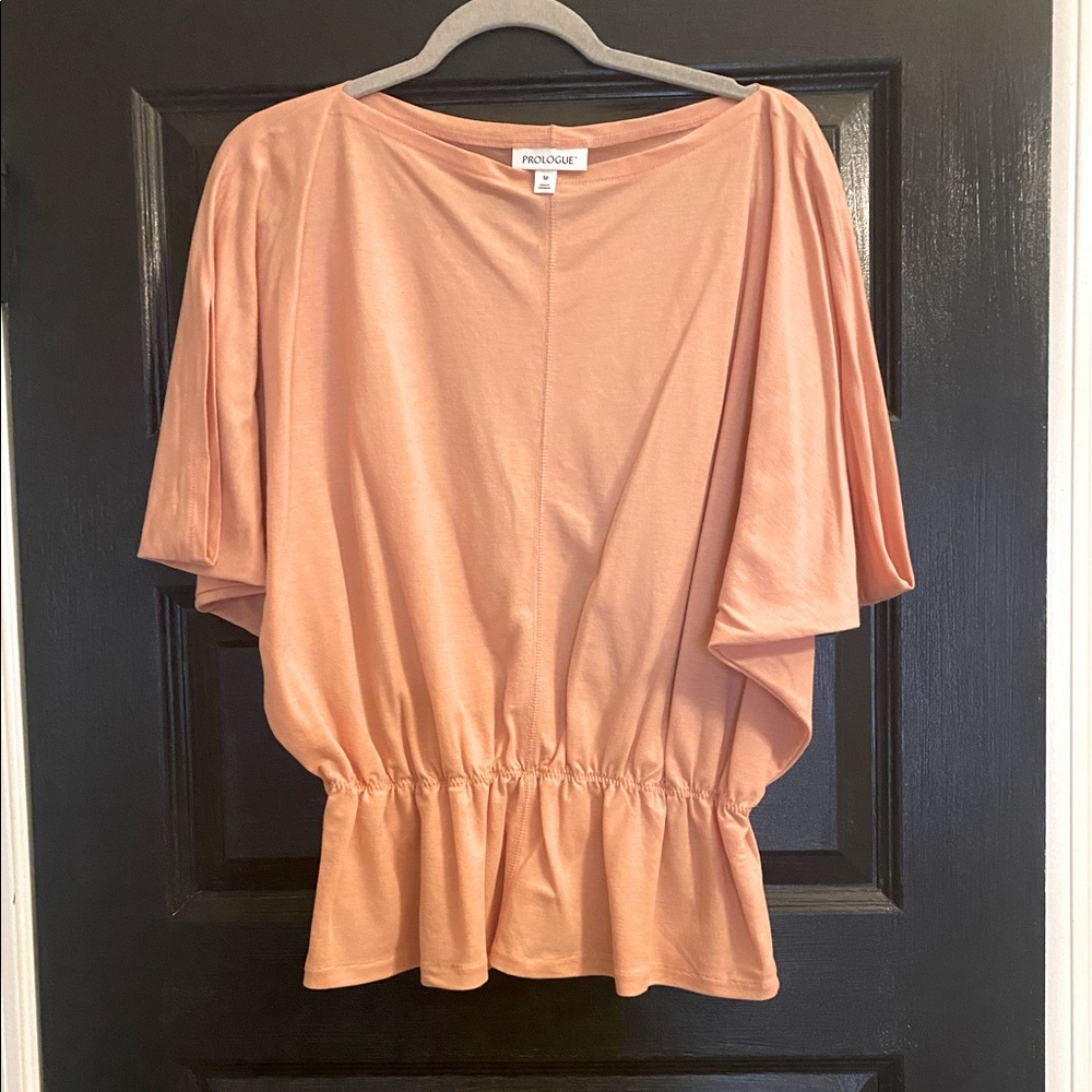 Prologue orange top.